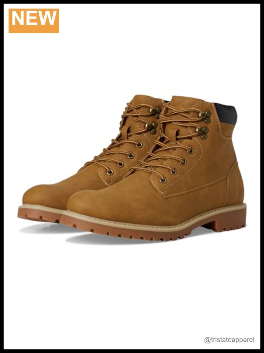 Mens Rogue Motorcycle Combat Boots Block Heel Inside Zip PU